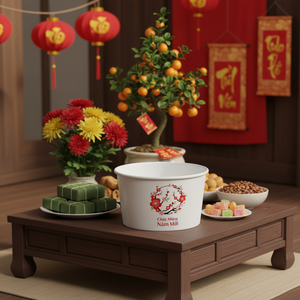 ชามกระดาษคราฟท์รักษ์โลกพร้อมฝาปิด ขนาด 750 มล./1 ลิตร/64 ออนซ์/170 ออนซ์ สำหรับใส่ไก่ทอด คุกกี้ และอาหารแบบนำกลับบ้าน - Product Image 4