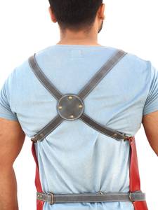 Heavy Duty Protection Gear With Welding <b>Apron</b> For Metal <b>Work</b> Grinding Heat Handling Sparks Shield Use In Workshop - Product Image 4