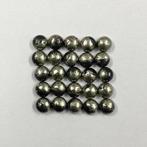 พลอยคาโบไครไนต์ธรรมชาติทรงกลมเรียบอัญมณีคาโบชอนขนาด7มม. สำหรับทำเครื่องประดับ - Product Image 2