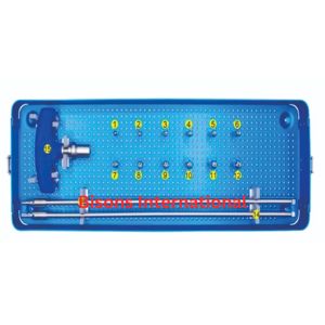 Juego de Instrumentos Quirúrgicos Flexibles de Acero Inoxidable BISONS para Cirugía de Clavículas Intramedulares, Kit de Trauma Ortopédico - Product Image 1