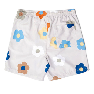 Custom <b>Men</b> Floral Print Beach Shorts Quick Dry Swim <b>Trunks</b> Elastic Waist Summer Casual Swimwear OEM ODM Supplier - Product Image 6