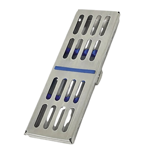 5 Piezas Curetas Periodontales Lucas Manuales de Acero Inoxidable, Instrumentos Quirúrgicos Dentales de Doble Extremo, Caja de Esterilización - Product Image 6