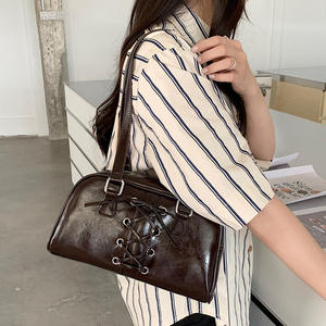 Wholesale leather <b>handbags</b> women's leather purse custom logo genuine leather supplier for US retailers - Product Image 1