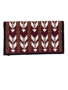 Couverture de selle en laine de Nouvelle-Zélande faite à la main, tapis d'équitation western pour équipement de cowboy, chevaux de ranch, équitation sur sentier, concours et équitation. - Product Image 1