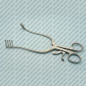 Retractor Weitlaner Reutilizable de Grado OR con 3×4 Puntas Afiladas, Retractor Quirúrgico, Instrumentos Quirúrgicos Ortopédicos - Product Image 1