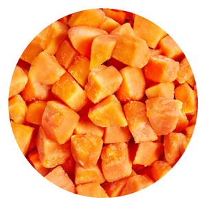 Premium IQF Papaya congelada 100% Fruta fresca saludable de Vietnam - Product Image 2