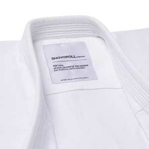Heavyweight Cotton Brazilian Jiu Jitsu Gi Custom Design Sportswear for Judo and Karate Training Front Logo Position - Product Image 2