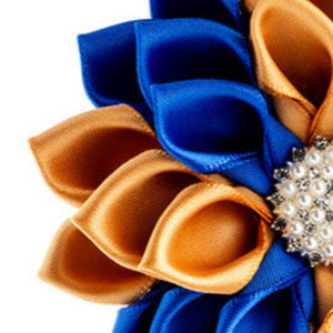 Broche de piqué Sigma Gamma Rho azul y dorado, pin de solapa, joyería de moda elegante, accesorio decorativo, regalo llamativo, venta al por mayor - Product Image 5