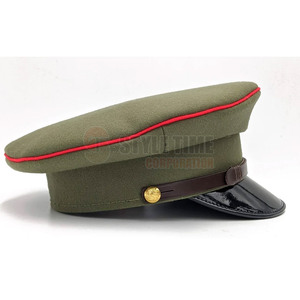 Gorra de uniforme de moda con diseño de corona estructurada y acabado de tela suave para desfiles y eventos. - Product Image 6