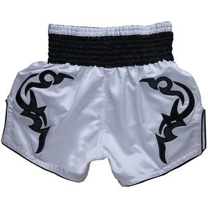 2024 pantalones cortos de Muay Thai de sublimación más vendidos logotipo personalizado entrenamiento de boxeo de Color para adultos Kick Adult Muay Thai logotipo personalizado - Product Image 4