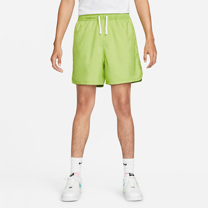 Men's <b>Lime</b> <b>Green</b> Quick Dry Drawstring <b>Shorts</b> Casual Sport <b>Short</b> Mid Waist Solid Color Woven Polyester Fit - Product Image 1