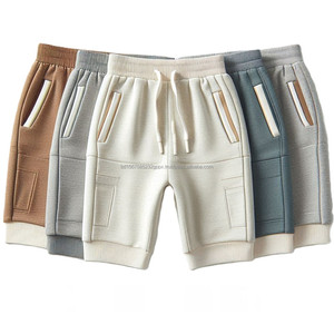 Shorts décontractés pour hommes à motifs élégants, designs intelligents, taille élastique avec cordon de serrage, vêtements de sport, vêtements de sport, vêtements d'extérieur, pantalon court tendance - Product Image 3