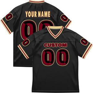 Fournisseur en gros de maillots de football américain, mélange de spandex, impression numérique, anti-décoloration, logo personnalisé, vêtements personnalisés OEM ODM Pro - Product Image 3