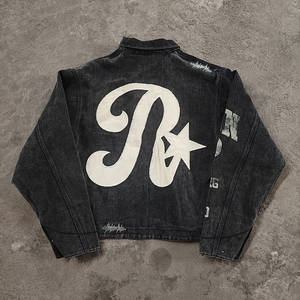 Manufacturer Streetwear Custom Quilted <b>Hooded</b> Winter Canvas <b>Jacket</b> Windproof Acid Wash Vintage Oversized 100% Cotton Sheep <b>Fur</b> - Product Image 2