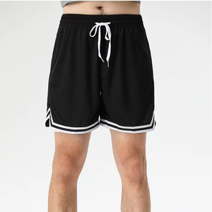 Men’s Mesh Basketball Shorts – Lightweight Quick Dry Breathable Athletic Gym Shorts with Elastic Waist & Drawstring - Product Image 2