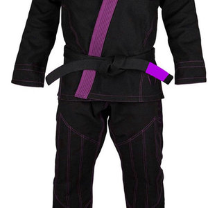 ชุดยูโดคาราเต้ Solid Trader Superior Martial Arts ผ้าฝ้ายทนทานต่อการฉีกขาด ชุดครบชุดสำหรับฝึกซ้อมและการฝึกฝน - Product Image 5