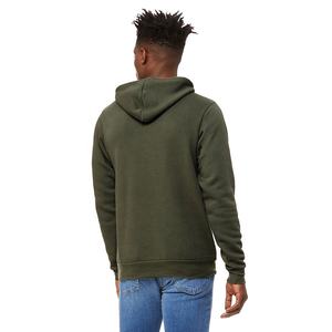 Élégant et personnalisable ÉPONGE UNISEXE POLAIRE PULLOVER HOODIE Poches kangourou Poignets et ceinture côtelés Sweat à capuche - Product Image 6