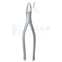 Forceps manuel en acier inoxydable pour l'extraction des racines supérieures, forceps chirurgical dentaire, poignée ergonomique, 30 positions de mâchoire pour la troisième molaire