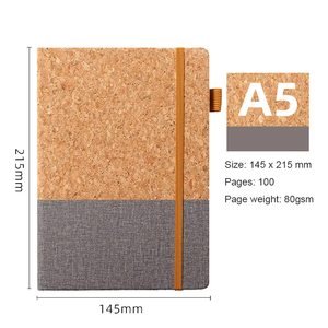 Custom A5 PVC Cover Loose-Leaf Binding Multi-Purpose Notebook with Customizable Logo and Color Box Packaging - Product Image 2