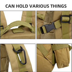 Sac à dos de pêche tactique avec cadre externe, port de charge USB, capacité de 20 à 35 L pour la randonnée, le camping, la chasse et les voyages en plein air - Product Image 5