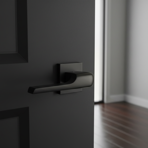 Premium Solid Brass Door <b>Handle</b> Set with Mortise <b>Lock</b> | Luxury Lever Door <b>Handles</b> for Hotel, Home & Office Interior Hardware - Product Image 3