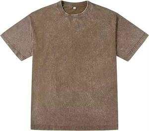 Acid Wash Oversized <b>T</b> <b>Shirt</b> 100% Cotton Vintage Washed Tee Blank Streetwear O Neck Short Sleeve for <b>Men</b> Acid Washed <b>Shirts</b> - Product Image 1