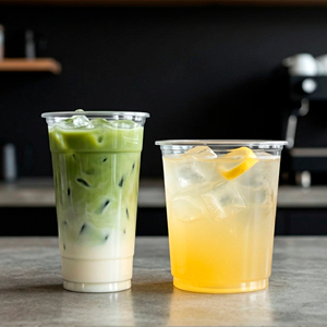 QUANG QUAN Hanoi 12/16/22/24oz High Transparency Recyclable PP Single Wall Beverage <b>Cups</b> 95mm Diameter Coffee Tea <b>Cold</b> Drink - Product Image 5