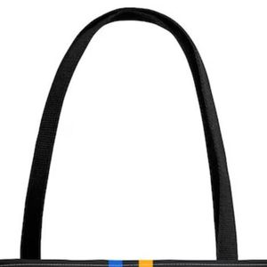 กระเป๋าผ้าแคนวาสประดับมุกและทับทิมสำหรับผู้หญิง  กระเป๋าถือสะพายไหล่ปักชื่อได้ตามสั่ง  กระเป๋าช้อปปิ้งนำกลับมาใช้ใหม่ได้  กระเป๋าแฟชั่น - Product Image 3