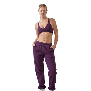 Women OEM Custom Color Heavyweight Eco-Friendly Breathable Knitted Polyester/Cotton Winter Streetwear Full-Length Quick Dry High - Product Image 2