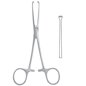 Pinzas Quirúrgicas Reutilizables de Acero Inoxidable con Punta Fina y Agarre Preciso, Duraderas para Uso Quirúrgico - Product Image 1