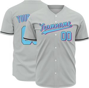 Maillot de baseball court personnalisé imprimé par sublimation, uniforme d'équipe respirant et anti-humidité, vêtements de sport OEM ODM en gros - Product Image 6