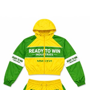 ชุดวอร์ม Ready Win Industries แบบ unisex แขนยาว สีวินเทจ ตัดต่อสี โพลีเอสเตอร์ สำหรับผู้ใหญ่ ฤดูหนาว แห้งเร็ว ใส่ได้สองด้าน - Product Image 2