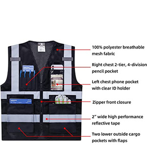 Safety <b>Overall</b> Safety Work Wear Uniforms <b>Construction</b> Work Wear Coveralls High Quality Reflective Custom Lightweight Safety - Product Image 3
