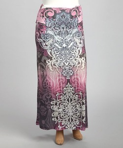 Faldas Maxi Casuales y Sexys con Estampado Floral para Mujer, Tallas Grandes, con Decoración de Flores, Venta al Por Mayor - Product Image 1