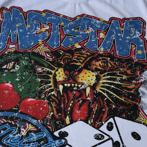 เสื้อยืดแขนสั้นสีขาวสำหรับผู้ชาย คอกลม ทรงปกติ สไตล์ลำลอง สีพื้น ผ้าฝ้ายถัก ดีไซน์เรียบง่าย - Product Image 5