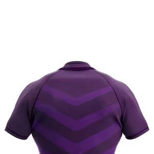 Camiseta de Rugby Personalizada de Alta Calidad, Transpirable, Tallas Grandes, Nuevo Diseño, Duradera, 100% Poliéster, Uniforme de Rugby - Product Image 5