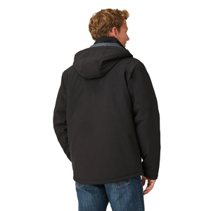 New Arrival Outdoor Warm Winter Softshell <b>Jackets</b> Black Color Side Inner <b>Zipper</b> <b>Pockets</b> Softshell Outdoor <b>Jackets</b> For Adults - Product Image 2