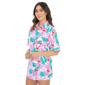 2026 Wholesale Custom Printed Floral Summer Vacation <b>Shirts</b> Unisex Aloha Hawaiian <b>Shirts</b> Lightweight Breathable Beach Wear Tops - Product Image 2