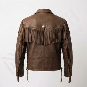 Chaqueta de Motociclista de Cuero Genuino para Hombre de la Mejor Calidad, Nueva Colección de Invierno, Chaquetas de Motocicleta con Protecciones Desmontables Personalizadas - Product Image 2