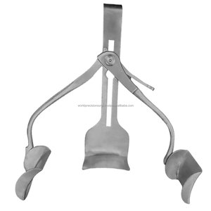 Écarteur abdominal Ricard à 3 lames, instrument chirurgical auto-serrant, pour chirurgie générale et laparotomie, en acier inoxydable - Product Image 6