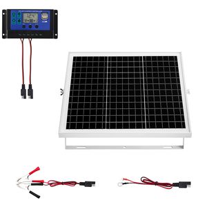 Regolatore MPPT Intelligente 20W 12V per Pannelli Solari, Caricabatterie Regolabile per Sistemi di Energia Solare con Mantenitore di Carica a Bassa Tensione - Product Image 1