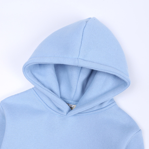 Sweat-shirt en coton uni sans capuche, molletonné, pour enfants, garçons, filles, enfants - Product Image 3