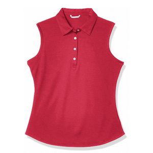 Polo sans manches moderne pour femme, idéal pour le golf et le fitness - Product Image 3