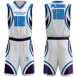 Uniformes Deportivos Personalizados por Sublimación para Equipos, Clubes y Gimnasios, Conjunto de Camiseta de Baloncesto con Botones, Ropa de Baloncesto, Fútbol y Soccer - Product Image 4
