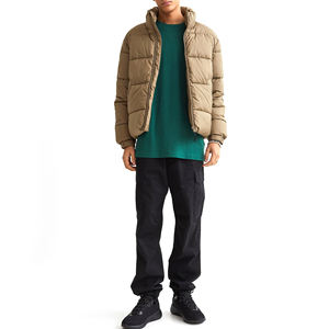 Chaquetas de burbujas de invierno de diseño personalizado, talla grande, 100% poliéster, manga larga, cierre completo, estilo urbano, con capucha, transpirables, al por mayor - Product Image 6