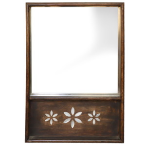 Handcrafted Wood <b>Framed</b> Mirror Home Decor | OEM Custom Wholesale MOQ 50 Pcs - Product Image 1