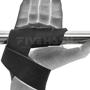 Sangles de musculation en cuir de haute qualité, confortables et offrant une prise ferme, pour la gym et les entraînements de fitness. Sangles de musculation professionnelles en cuir. - Product Image 4