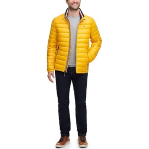 Chaqueta Acolchada Premium para Hombre con Aspecto de Cuero, con Capucha, para Invierno, con Ribete de Piel, Cálida, Informal, para Exteriores, Chaqueta de Moda, Venta al por Mayor OEM - Product Image 3