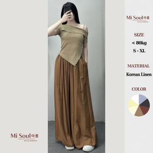 Pantalon Harem rayé à perles et nœuds pour femmes, style coréen, taille élastique, respirant, imperméable, confortable, pantalon long décontracté - Product Image 3