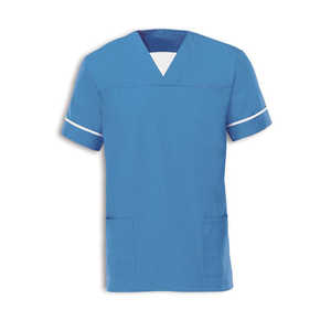 Tenues médicales professionnelles pour hommes, sur mesure, en polyester, à manches courtes et longues, pour infirmiers - Product Image 5